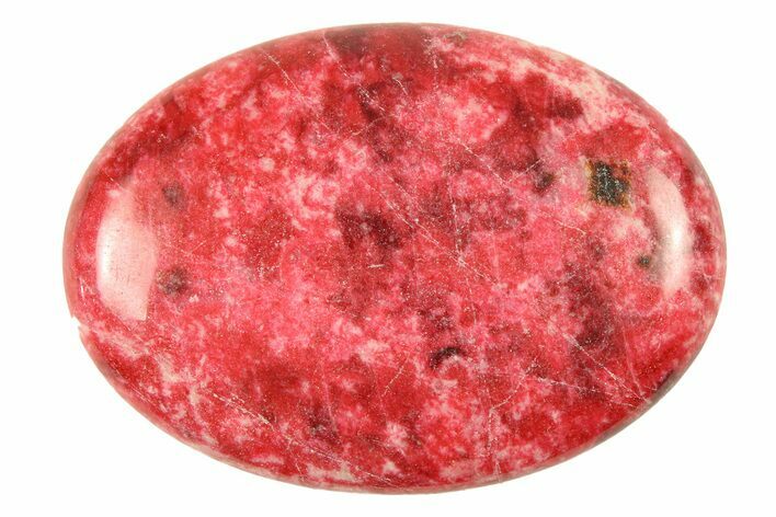 Polished Thulite (Manganian-Zoisite) Stone - Trondheim, Norway #301565